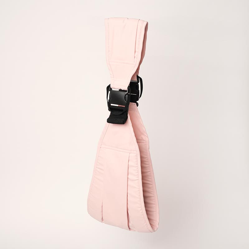 Pastel Pink Nubioo Toddler Carrier. 