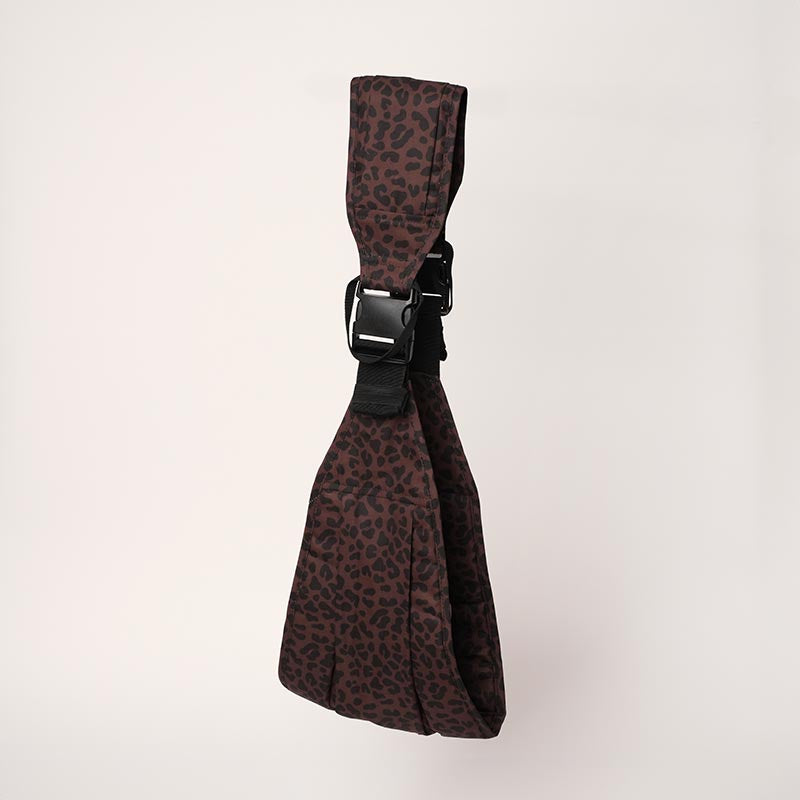 Nubioo Toddler Carrier in Leopard Deluxe pattern. 