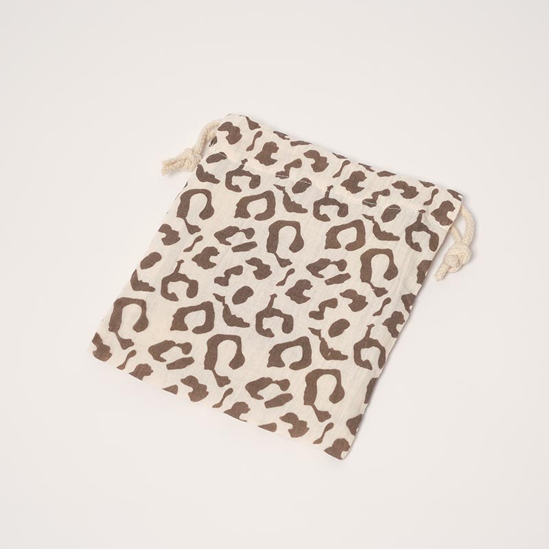 Nubioo Travel Pouch with Wild Cub pattern.