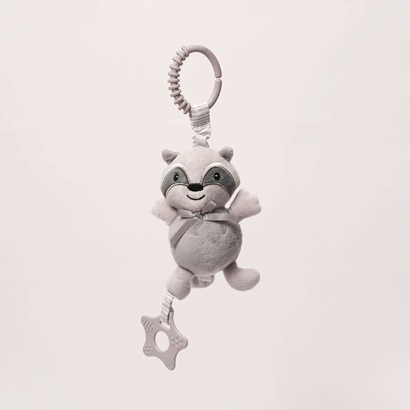 Nubioo Clip-On Soothie Raccoon.